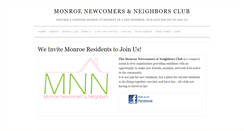 Desktop Screenshot of monroenewcomers.org